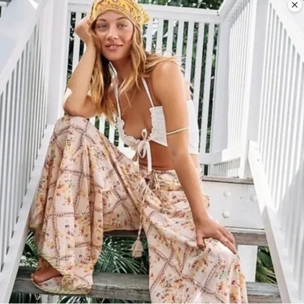 Free People Summer convertible tie halter bandeau bra crop top Intimately (new)